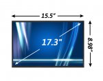 CLAA173UA01A 17.3-inch CPT LCD Panel WXGA++ (1600x900) HD+ Gloss