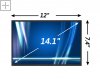 LP141WXV-SLA1 14.1-inch LPL/LG LCD Panel WXGA(1280*800)
