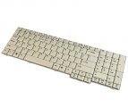 White Laptop Keyboard PK1301L0100 for Acer Aspire 7720