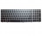 Black Laptop us Keyboard for HP EliteBook 8560p