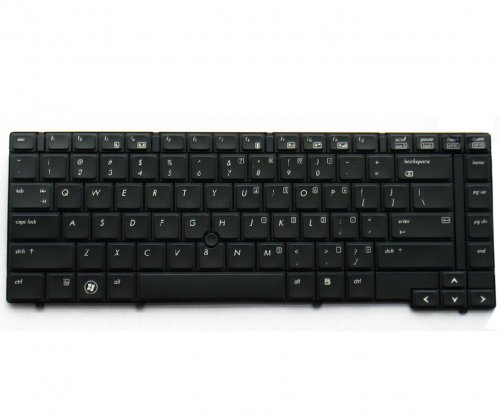Black Laptop us Keyboard for HP EliteBook 8440W 8440p - Click Image to Close