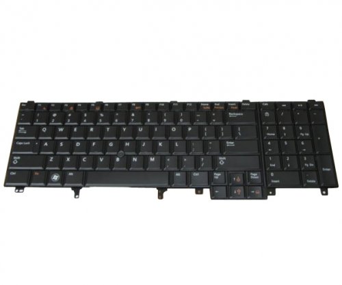 Black Laptop Keyboard for Dell Latitude E6530 E6540 - Click Image to Close