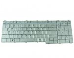 Silver Laptop Keyboard for Toshiba Satellite P200 P200D P205