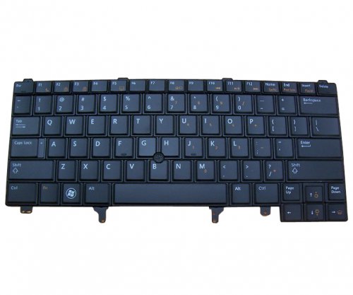 Black Laptop Keyboard for Dell Latitude E6440 - Click Image to Close
