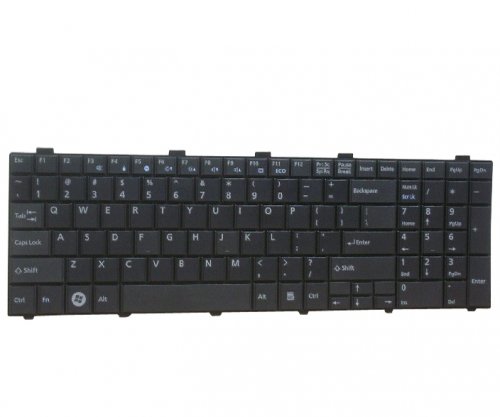 Black Laptop US Keyboard for Fujitsu Lifebook AH531 AH530 - Click Image to Close