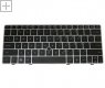 Black Laptop us Keyboard for HP EliteBook 2560P