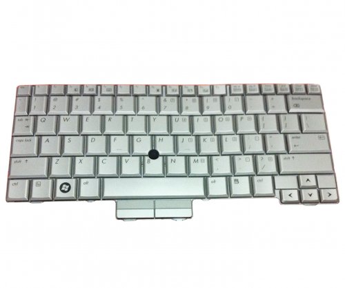 Laptop US Keyboard for HP EliteBook 2730p Silver - Click Image to Close