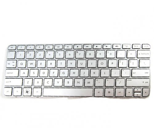 Silver Color US Keyboard 622344-001 for HP Mini 210-2000 Series - Click Image to Close