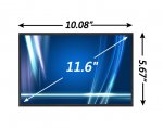 B116XW03 V.1 11.6-inch AUO LCD Panel WXGA(1366x768) Matte