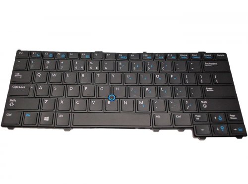 Black Laptop Keyboard for Dell Latitude E7440 - Click Image to Close