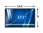 LM171W02-A4M1 17.1-inch LPL/LG LCD Panel WXGA+(1440*900) Matte