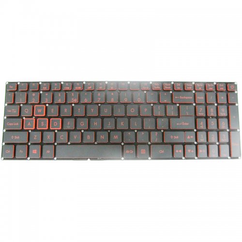 Laptop Keyboard for Acer Nitro 5 AN515-52-79KE Backlit - Click Image to Close