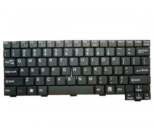 Black Laptop US Keyboard for Fujitsu LifeBook P1630 - Click Image to Close