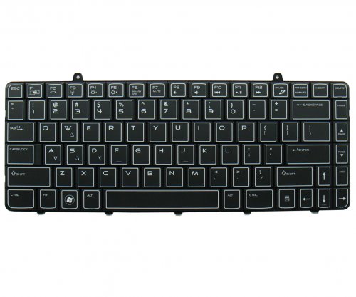 Black Laptop US Keyboard for DELL Alienware M11x - Click Image to Close