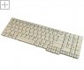 White Laptop Keyboard PK1301L0100 for Acer Aspire 7720