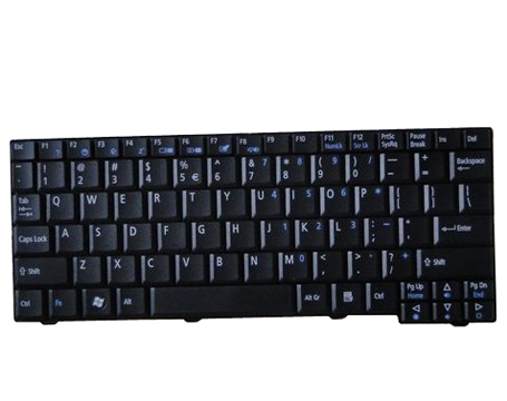 Black Laptop Keyboard for Acer Aspire one D250 AOD250 - Click Image to Close