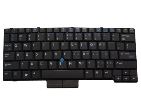 Black Laptop Keyboard for Hp-Compaq 2510P 2530P Business Noteboo - Click Image to Close