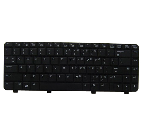 Black Laptop Keyboard 438531-001 for Hp-Compaq 500 520 - Click Image to Close