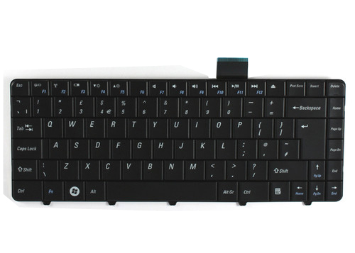 Black Laptop US Keyboard for Dell Inspiron 11Z 1110 - Click Image to Close
