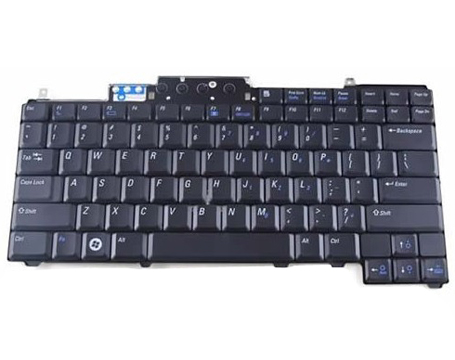 Black Laptop Keyboard for Dell Latitude D531 - Click Image to Close