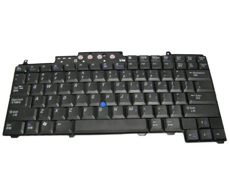 Black Laptop Keyboard for Dell Latitude D620 D630 D631 D820 D830 - Click Image to Close