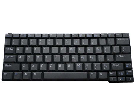 Black Laptop Keyboard for Dell Latitude X1 - Click Image to Close