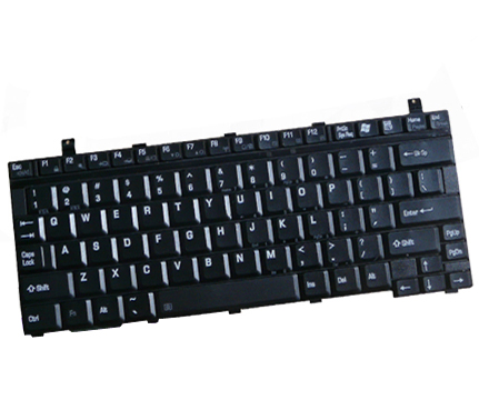 Toshiba Portege M200 M400 P100 Satellite U205 Keyboard Black - Click Image to Close