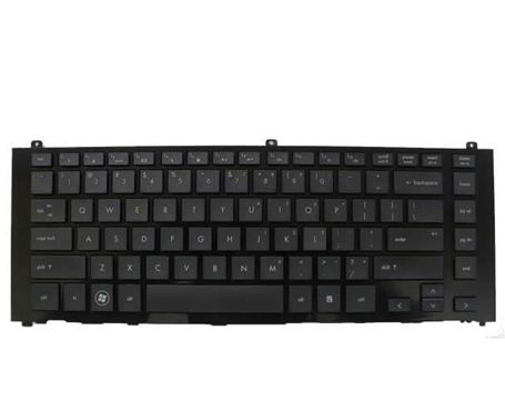 Black Laptop US Keyboard for HP ProBook 4320t - Click Image to Close