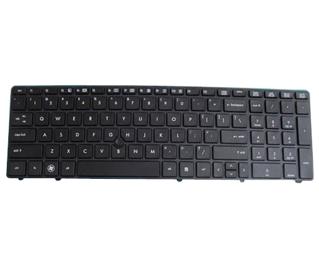Laptop US Keyboard for HP ProBook 6560b 6565b - Click Image to Close