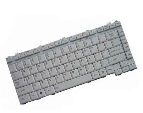 White Laptop Keyboard for Toshiba Qosmio F40 F45 G40 G45 - Click Image to Close
