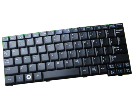 Black Laptop Keyboard for SAMSUNG NP-N130 NP-NC10 Series - Click Image to Close