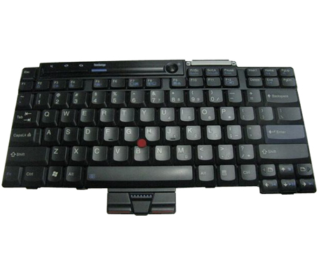 Black Laptop Keyboard for IBM-Lenovo ThinkPad R60 T60 T60P T61 - Click Image to Close